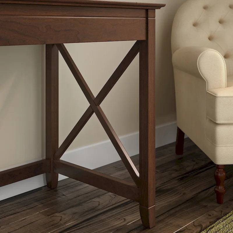 Bureau d'angle (avec caisson à roulettes)