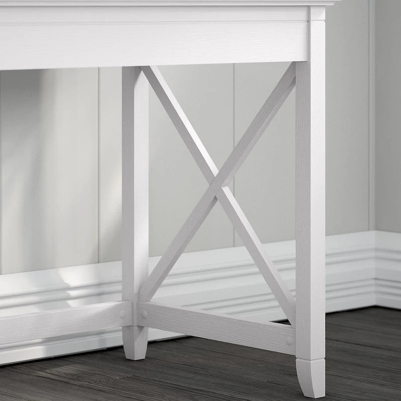 Bureau d'angle (avec caisson à roulettes)