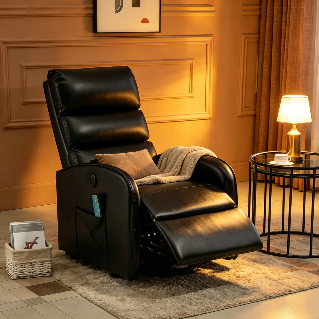 Fauteuil de massage électrique réglable en hauteur/fauteuil inclinable électrique moderne