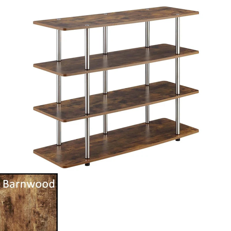 Meuble TV haut à quatre niveaux de 55 pouces