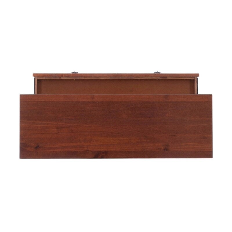 Console d'entrée antique couleur tabac