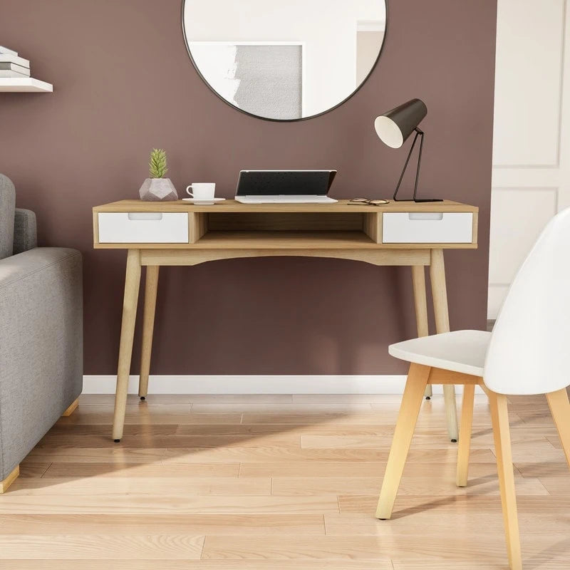 Bureau en bois de frêne