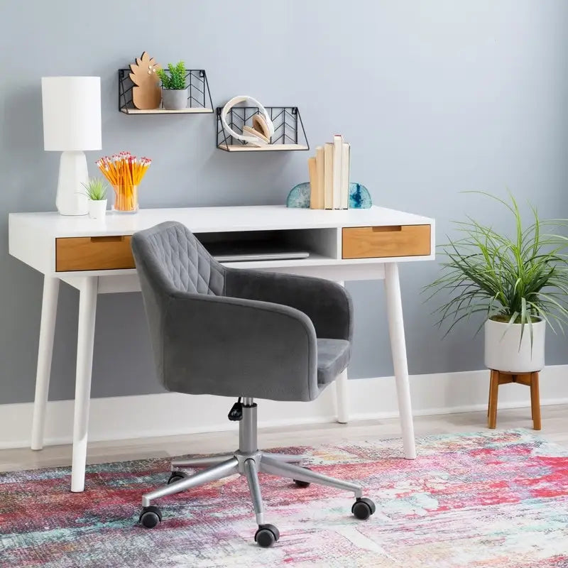 Bureau en bois de frêne