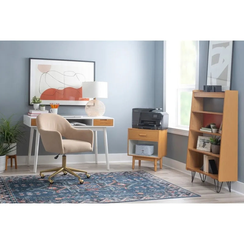 Bureau en bois de frêne