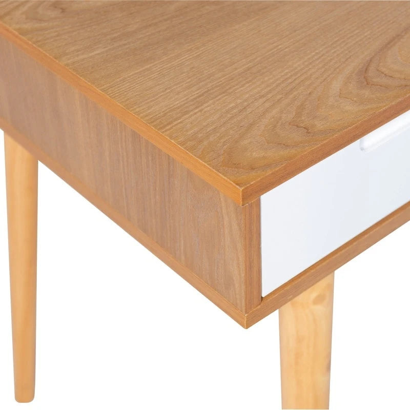 Bureau en bois de frêne