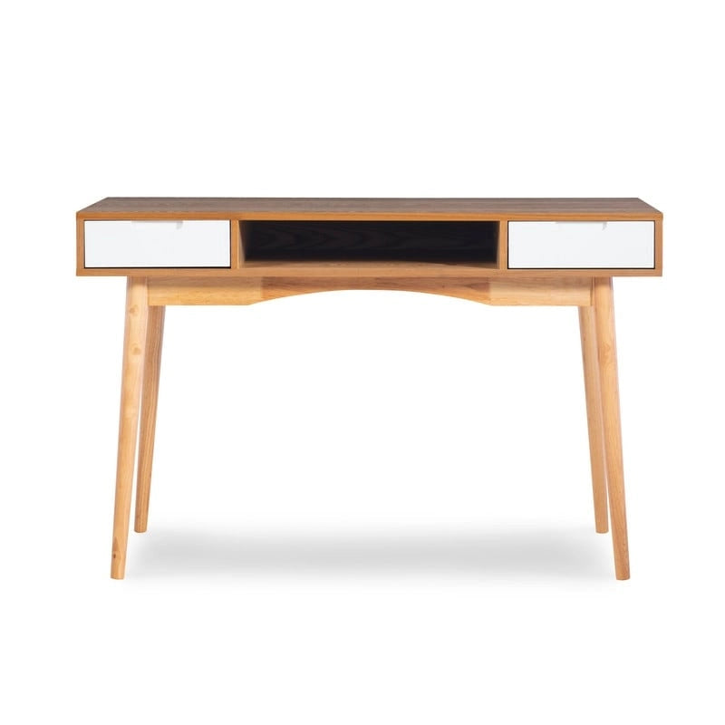 Bureau en bois de frêne