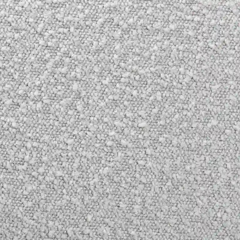Ensemble de deux chaises de salle à manger modernes de style japonais-nordique : Tissu bouclé et bois massif