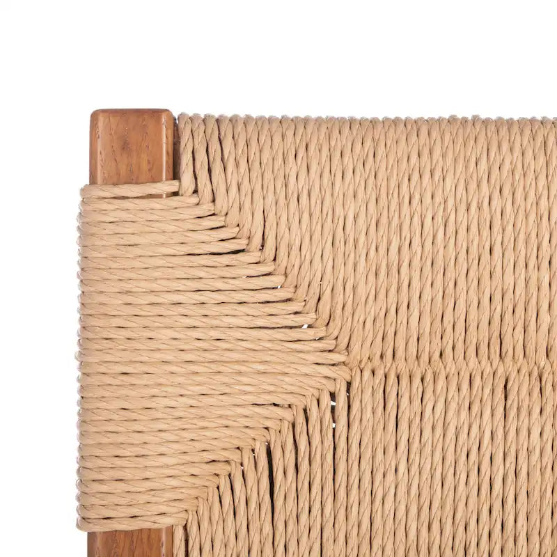 Chaises de salle à manger en rotin (lot de deux) - 41,4 cm de large x 54,1 cm de long x 86,4 cm de haut - 40,6 cm de large x 53,3 cm de profondeur x 86,4 cm de haut