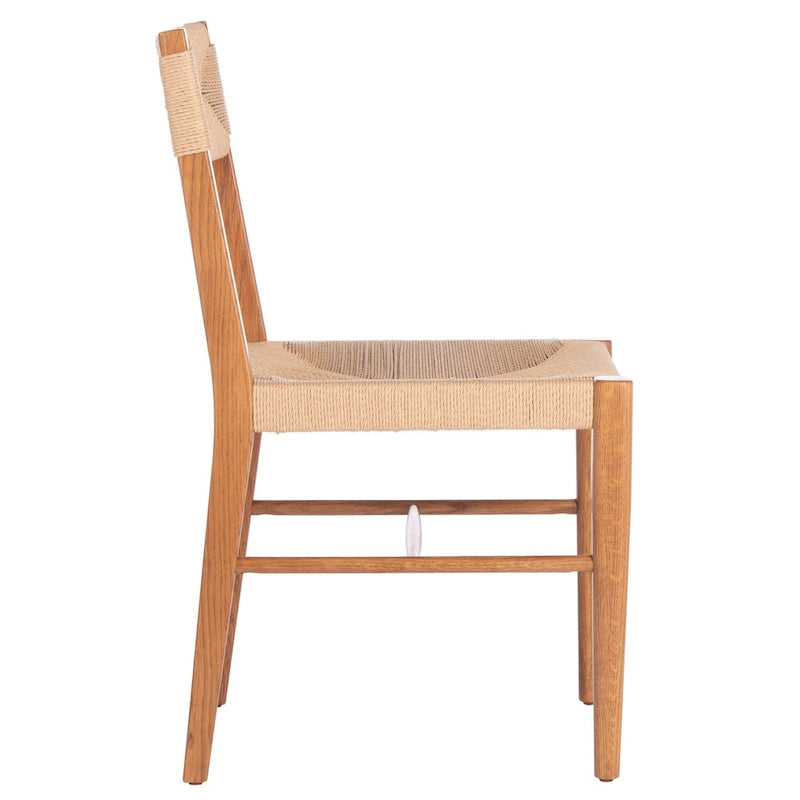 Chaises de salle à manger en rotin (lot de deux) - 41,4 cm de large x 54,1 cm de long x 86,4 cm de haut - 40,6 cm de large x 53,3 cm de profondeur x 86,4 cm de haut