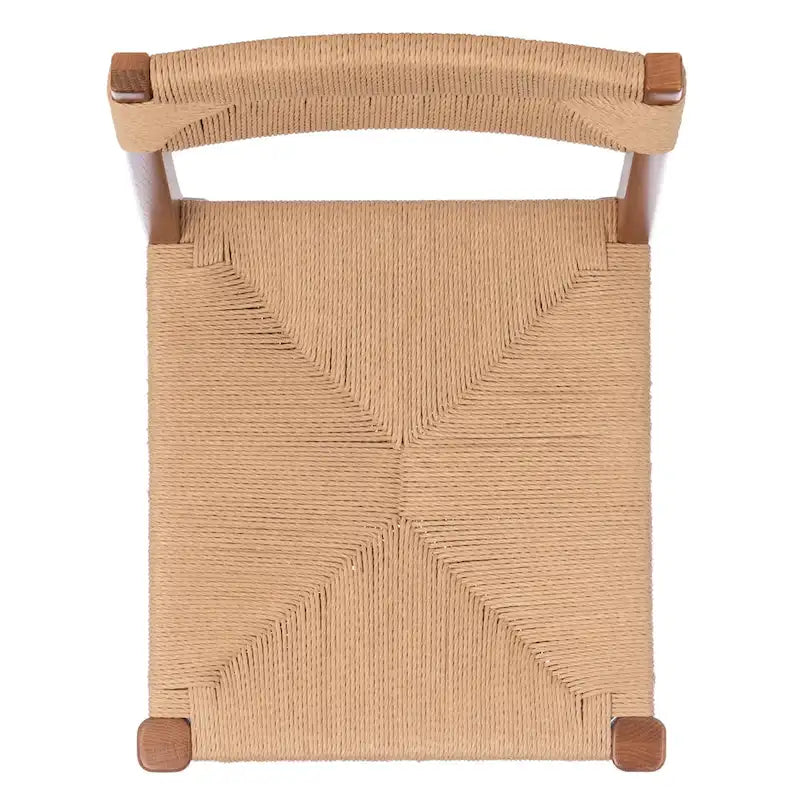 Chaises de salle à manger en rotin (lot de deux) - 41,4 cm de large x 54,1 cm de long x 86,4 cm de haut - 40,6 cm de large x 53,3 cm de profondeur x 86,4 cm de haut