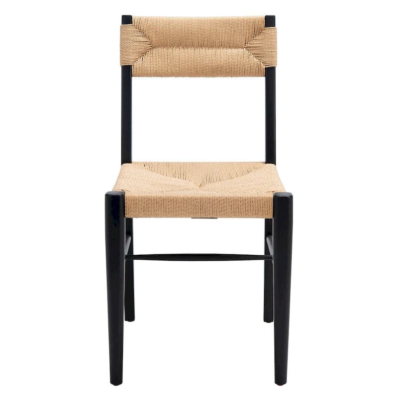 Chaises de salle à manger en rotin (lot de deux) - 41,4 cm de large x 54,1 cm de long x 86,4 cm de haut - 40,6 cm de large x 53,3 cm de profondeur x 86,4 cm de haut