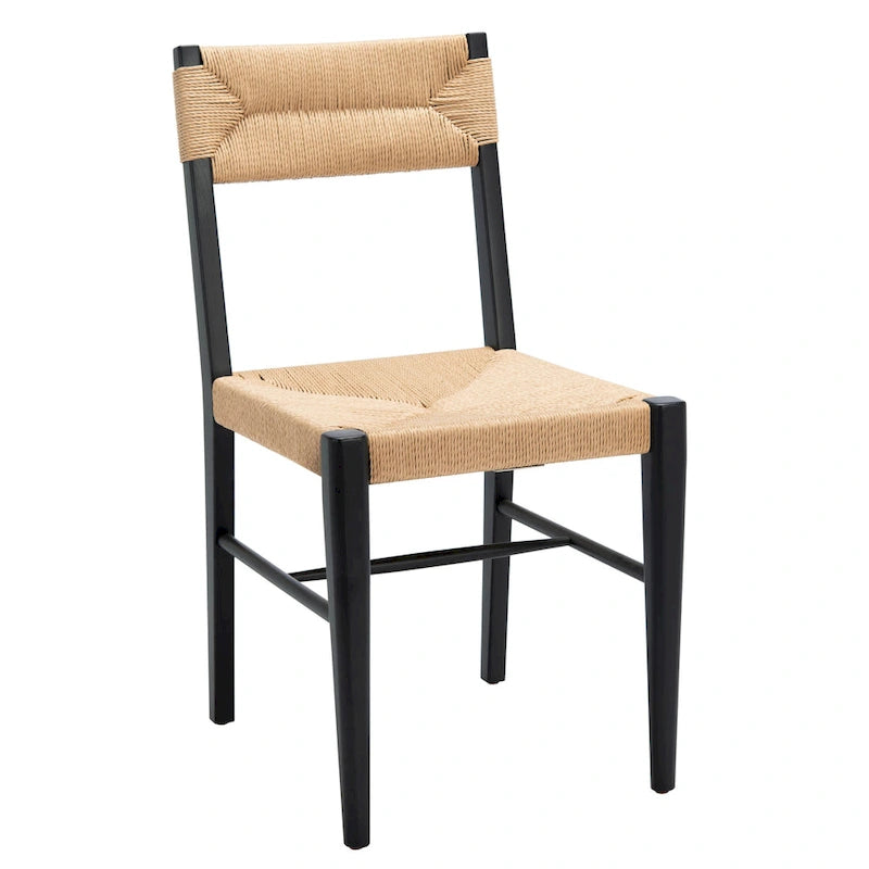 Chaises de salle à manger en rotin (lot de deux) - 41,4 cm de large x 54,1 cm de long x 86,4 cm de haut - 40,6 cm de large x 53,3 cm de profondeur x 86,4 cm de haut