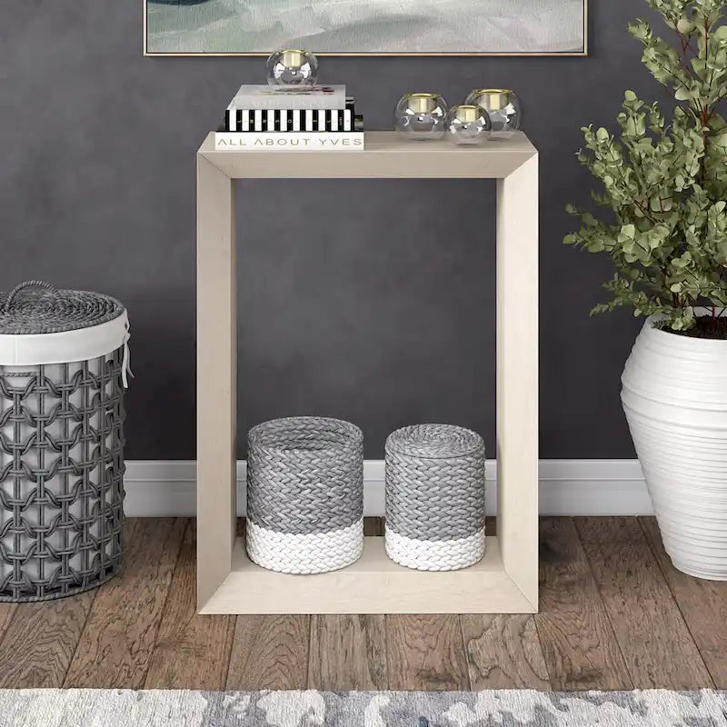 Console rectangulaire de 22 pouces de large