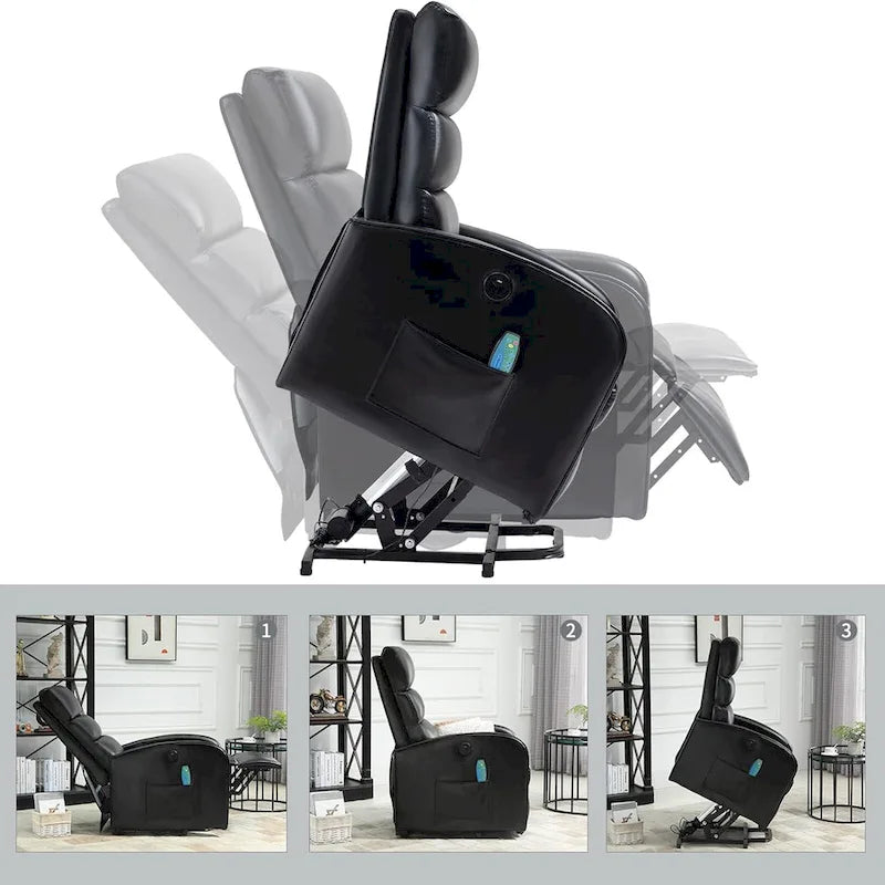 Fauteuil de massage électrique réglable en hauteur/fauteuil inclinable électrique moderne