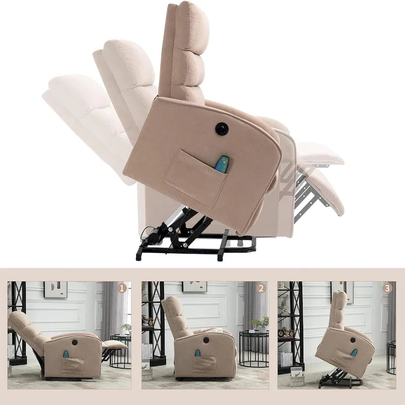 Fauteuil de massage électrique réglable en hauteur/fauteuil inclinable électrique moderne