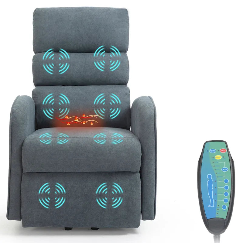 Fauteuil de massage électrique réglable en hauteur/fauteuil inclinable électrique moderne