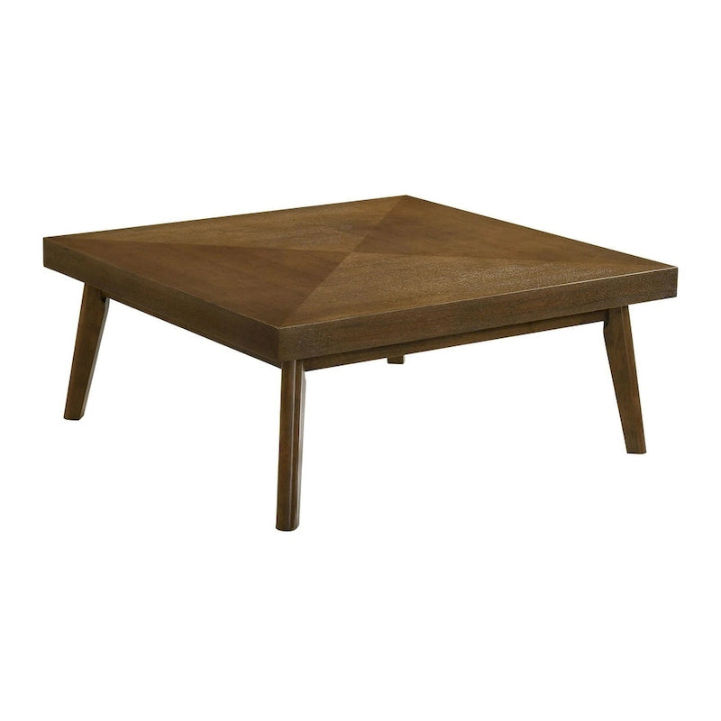 Table basse en noyer (parqueterie diamant)
