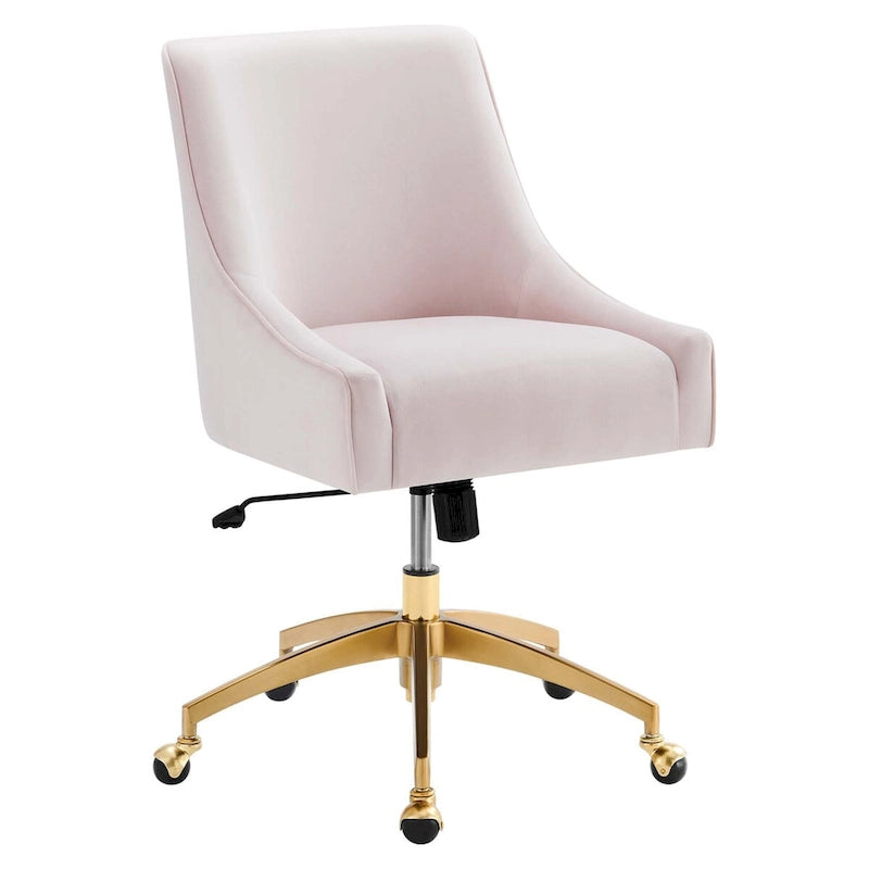 Chaise de bureau en velours performant