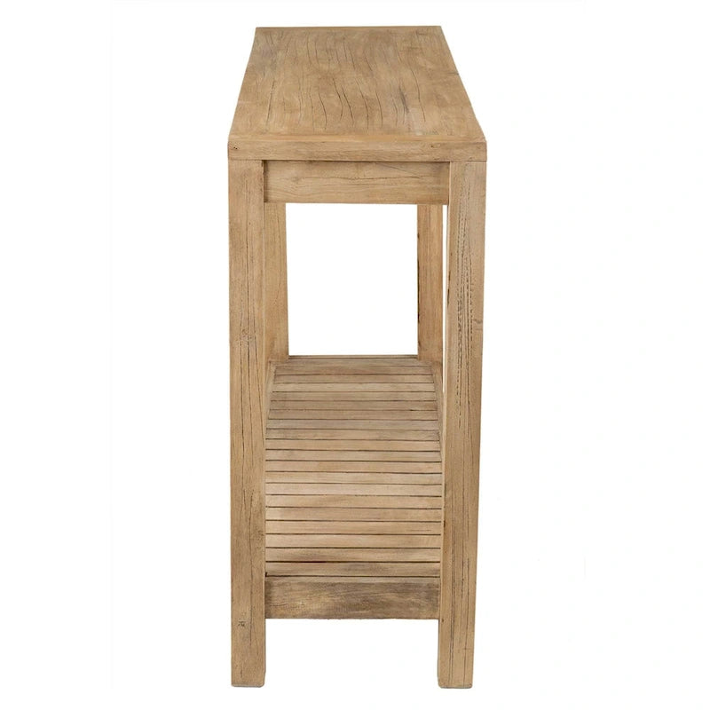 Console en bois massif
