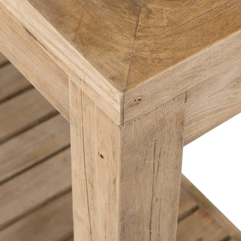 Console en bois massif
